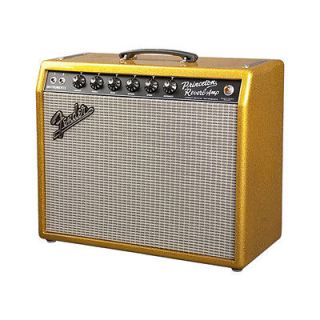 FSR 65 Princeton Gold Sparkle Reverb Tube Guitar Combo Amplifier, NEW