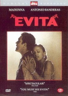 Evita (1997) DVD (Sealed) ~ Madonna, Jonathan Pryce *BRAND NEW*