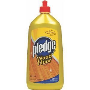 Johnson Wax 81316 Pledge Wood Floor Cleaner 27 oz. Case of 6