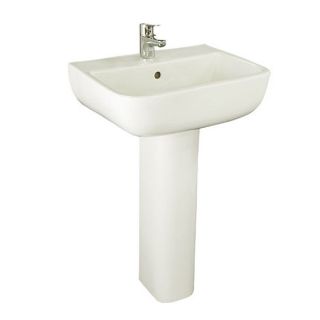 RAK Series 600 Square Basin & pedestal (400mm and 520mm sizes