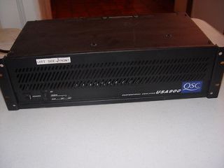 QSC USA 900 Stereo Power Amplifier