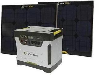 goal zero yeti 1250w solar power generator kit will beat