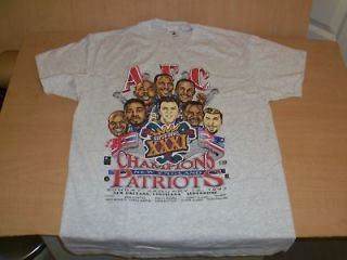 New England Patriots AFC Champions 1996 NFLP T Shirt