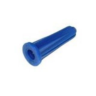 BLUE 1 CONICAL PLASTIC WALL ANCHORS   BAG OF 100   FAST SHIPPING