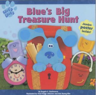 Big Treasure Hunt (Blues Clues), Angela Santomero, Very Good Book