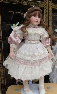 ANASTASIA ~ 24 Porcelain Doll From Masterpeice Dolls ~ Simply