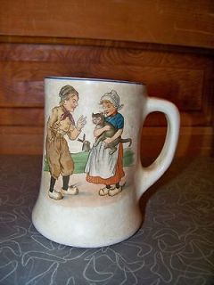antique pottery mugs