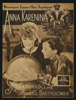 Anna Karenina Greta Garbo vintage movie poster #3