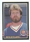 25 Card Lot 1985 Donruss Rick Sutcliffe Chicago Cubs Near Mint # 433