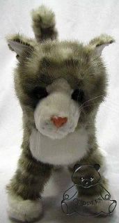 Tabby Cat Douglas Cuddle Plush Toy Stuffed Animal Realistic BNWT Md