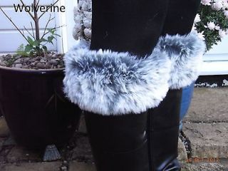 Faux Fur Boot Toppers/cuffs