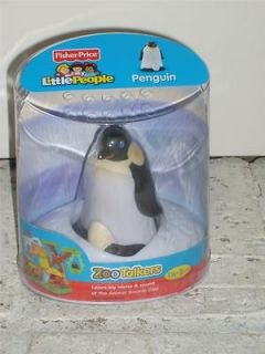 Little People Zoo Talkers Animal Emperor PENGUIN with Egg Too Cute