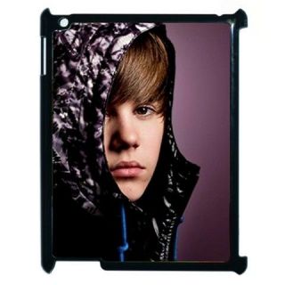 New Justin Bieber Love Apple iPad 2 Hard Case Cover Shell Casing Black
