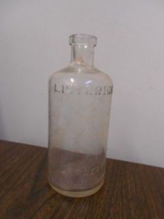 antique listerine bottle