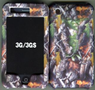 Hard Phone Cover Case Apple Iphone 3GS ,3G Camo new1 gr