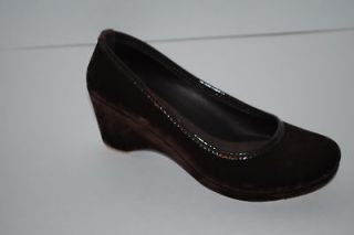 NEW CROCS LYDIA WINTER ESPRESSO BROWN 7 8 9 wedge shoes
