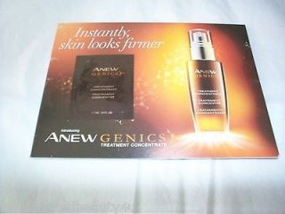Genics Treatment Concentrate (5) Samples Sealed Anti Aging Product