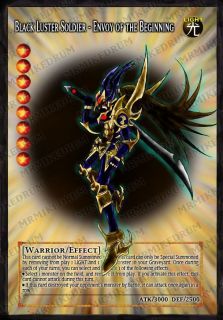 YuGiOh Orica   Black Luster Soldier   Envoy of the Beginning   HOLO