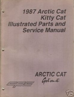 arctic cat kitty cat parts