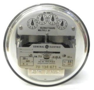 ELECTRIC 2 STATOR WATTHOUR METER, 705X4G1, V 63 S, FM 5 S, 70 134 671
