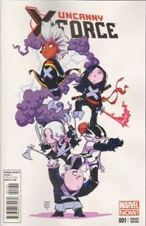 FORCE #1 SKOTTIE YOUNG VARIANT MARVEL NOW HIGH GRADE NM/MINT 9.8