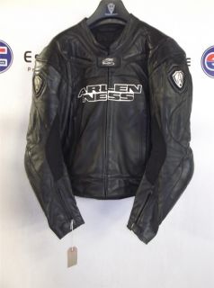 Arlen Ness 3177 Leather Motorcycle Cruiser Naked Retro Touring Jacket