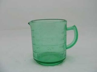 EMERALD GREEN ONE CUP MEASURING CUP
