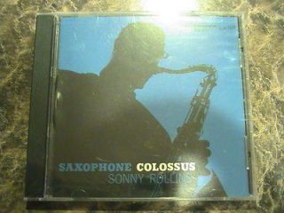 SAXOPHONE Colossus [Remaster] by Sonny Rollins Prestige Records bepop