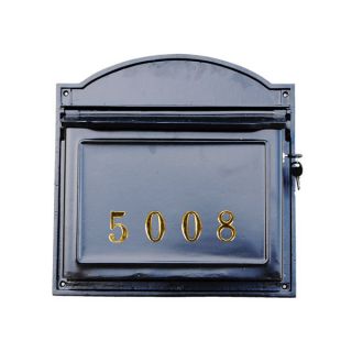 Wall Mounted Mail Box Mailbox Storage Home Outdoor Deco Number