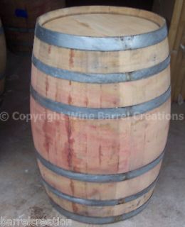 Napa Valley Red Wine Barrel Rain Catcher bar deck table