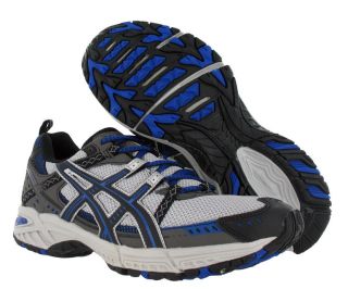 Asics Gel enduro 6 Mens Running Shoes Silver/black/r oyal Blue Size