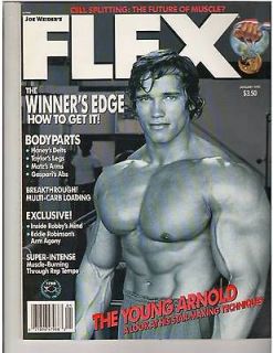 Bodybuilding Muscle Magazine Mr Olympia ARNOLD SCHWARZENEGGER 1 90