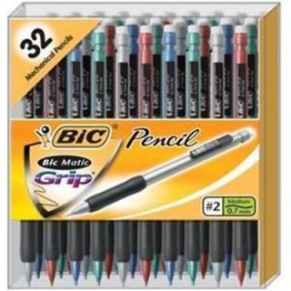 BIC Matic Grip Mechanical Pencil   32 Pack