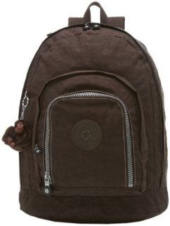 NEW Kipling Hiker Large Expandable Backpack, BP2128 Espresso, NWT