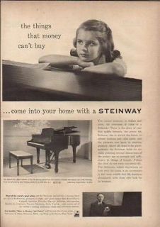 1954 Steinway Baby Grand Piano Artur Rubinstein ~ Things That Money