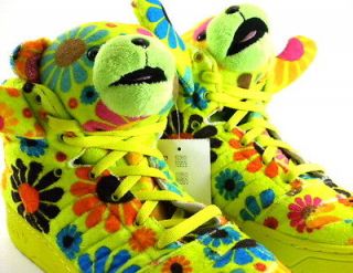 Adidas Jeremy Scott JS Limited Bear Lime Green/Slime Sneakers Men
