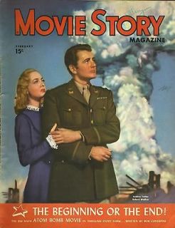 MOVIE STORY(MAGAZINE)AUDREY TOTTER(ROBERT WALKER)SONG OF THE SOUTH