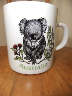 coffee cup collectible mug Australia Koala bear gift