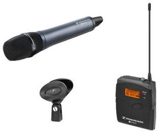 EW100ENG G3 Camera Wireless Mic Kit (B Band) w/Audix OM2 Handheld Mic