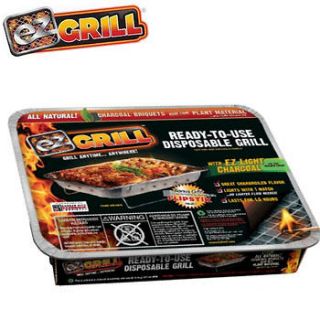 AS SEEN ON TV Ready To Use Charcoal Portable BBQ Ez Grill Model No