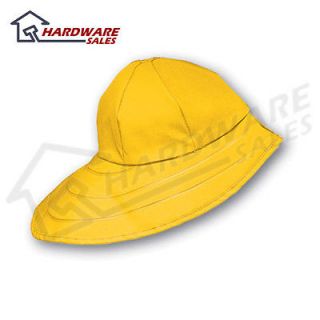 Dutch Harbor Gear HD229 YEL L Yellow Large Quinault Rain Hat