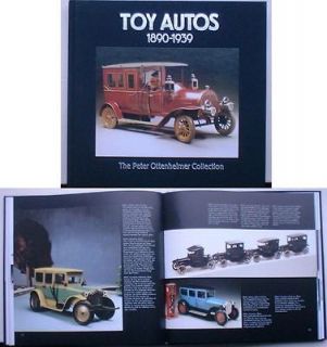 Toy Autos 1890 1939 Peter Ottenheimer Collection Bing Carette Hess