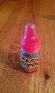 Kidsmania Baby Bottle Flash Pop Strawberry Pacifier Candy Flavor