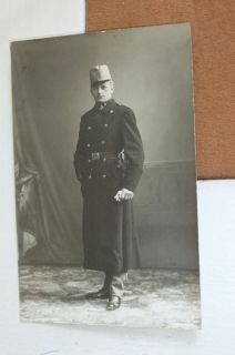 AUSTRIAN WWI PHOTO PHOTOCARD OFFICER WITH SWORD