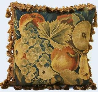 18 Antique Repro French Aubusson Tapestry Weave Sofa Decorative