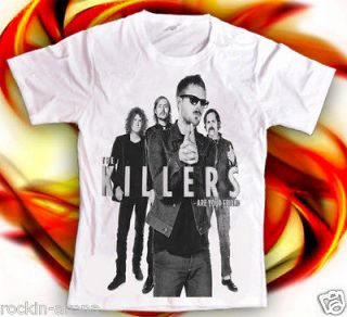 The Killers Rock Band nirvana Emo Tattoo Unisex T Shirt Sz.S,M,L,XL
