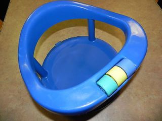 Safety 1st Blue Bath Tub Ring Seat Swivel Bath Seat LOOK