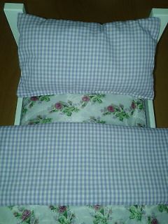 set 3 pc´s fits for doll 18 to 20 turn bedding american girl baby