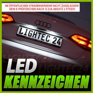 SMD LED Kennzeichenbel euchtung Opel Vectra B 36V6 i 500 XENON C5W