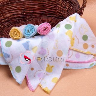 Baby Gauze Muslin Squares Washcloth Baby Wipe Sweat Towel 30cm x 30cm